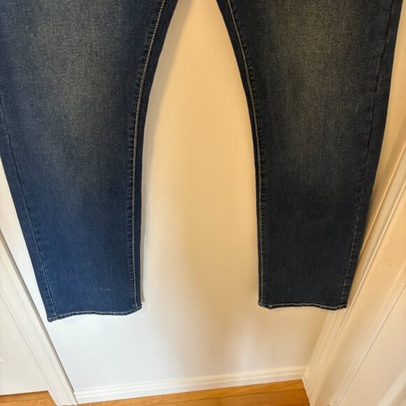 NWT True Religion Ricky Relaxed Straight Men’s Jeans Size 32 Denim Western - Picture 4 of 14